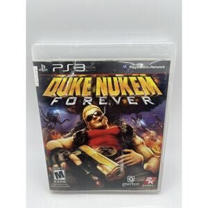 Duke Nukem Forever PS3 Sony Playstation 3 Complete in Box CIB - TESTED